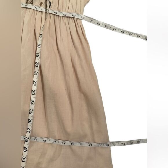 DressNaoo Women’s Size M Navy/Ivory Sleeve and Collar embroidery Detail Dress - Picture 10 of 14